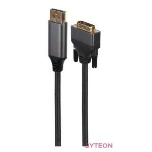 Gembird CC-DPM-DVIM-4K-6 video átalakító kábel 1,8 M DisplayPort DVI Fekete