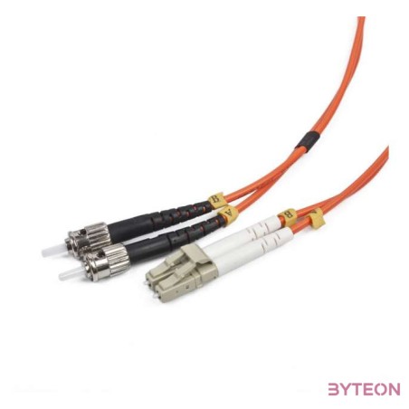Gembird CFO-LCST-OM2-10M száloptikás kábel LC ST Narancssárga