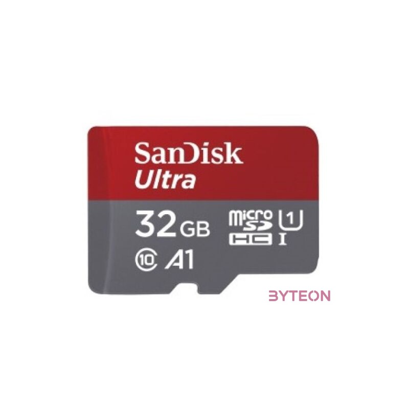 SanDisk Ultra microSD memóriakártya 32 GB MiniSDHC UHS-I Class 10