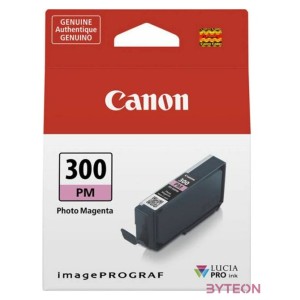 Canon PFI-300 tintapatron 1 dB Eredeti Fotó bíborvörös