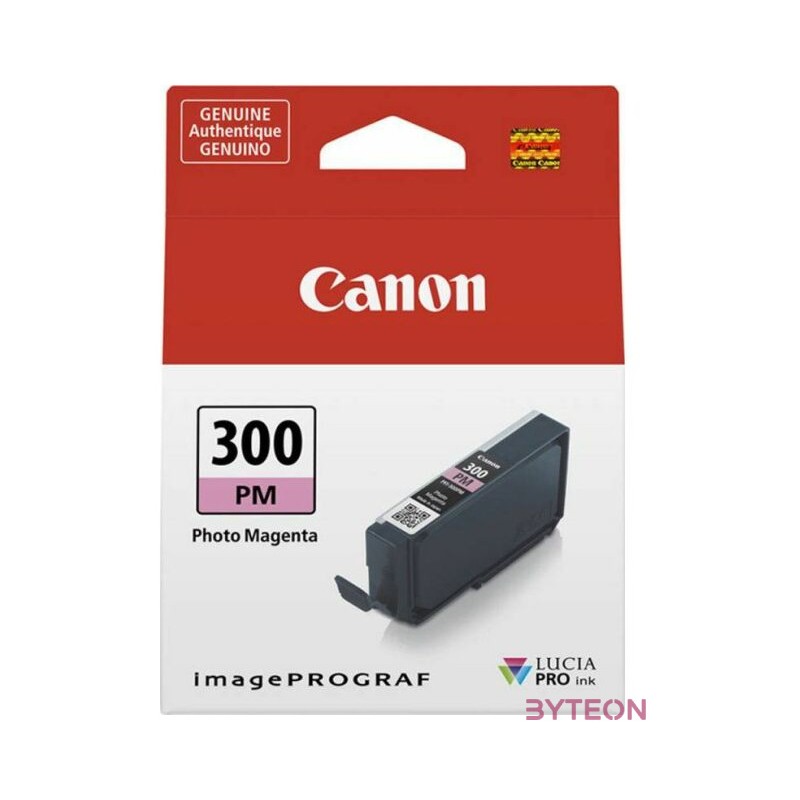 Canon PFI-300 tintapatron 1 dB Eredeti Fotó bíborvörös