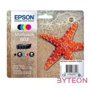 Epson C13T03U64010 tintapatron 1 dB Eredeti Standard teljesítmény Fekete, Cián, Magenta, Sárga