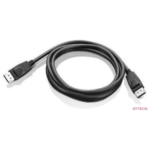 Lenovo DisplayPort 1,8 M Fekete
