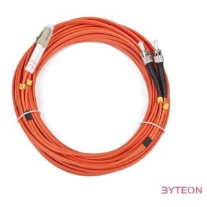 Gembird CFO-LCST-OM2-10M száloptikás kábel LC ST Narancssárga