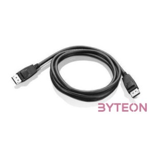 Lenovo DisplayPort 1,8 M Fekete