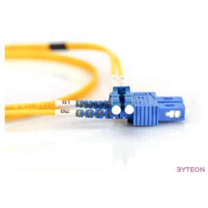 Digitus DK-2932-05 száloptikás kábel 5 M LC SC I-VH OS2 Sárga