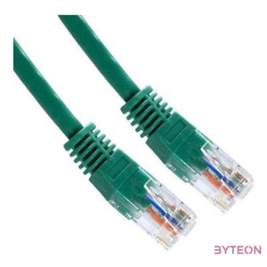 Gembird PP22-2M,G hálózati kábel Zöld Cat5e F,UTP (FTP)