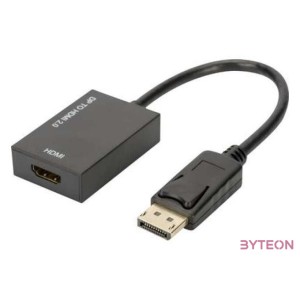 Digitus AK-340415-002-S video átalakító kábel 0,2 M DisplayPort HDMI A-típus (Standard) Fekete