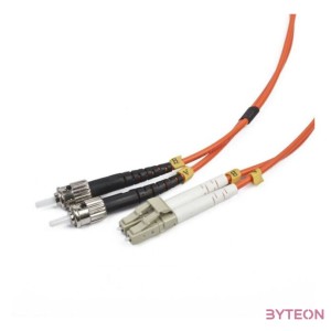 Gembird CFO-LCST-OM2-10M száloptikás kábel LC ST Narancssárga