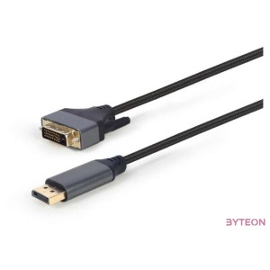 Gembird CC-DPM-DVIM-4K-6 video átalakító kábel 1,8 M DisplayPort DVI Fekete