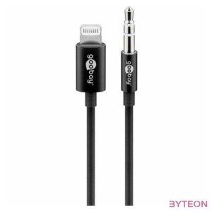 Goobay 66805 Lightning kábel 1 M Fekete