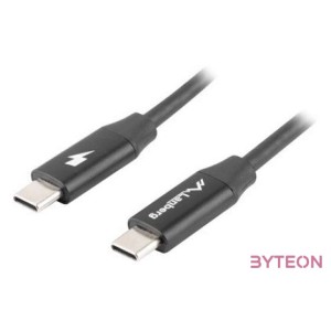Lanberg CA-CMCM-40CU-0018-BK USB kábel 1,8 M USB 2.0 USB C Fekete
