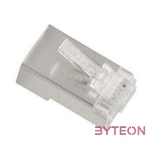 Lanberg PLS-5000 vezeték csatlakozó RJ-45 Rozsdamentes acél, Átlátszó