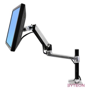 Ergotron LX Series Desk Mount LCD Arm, Tall Pole 86,4 cm (34) Fekete