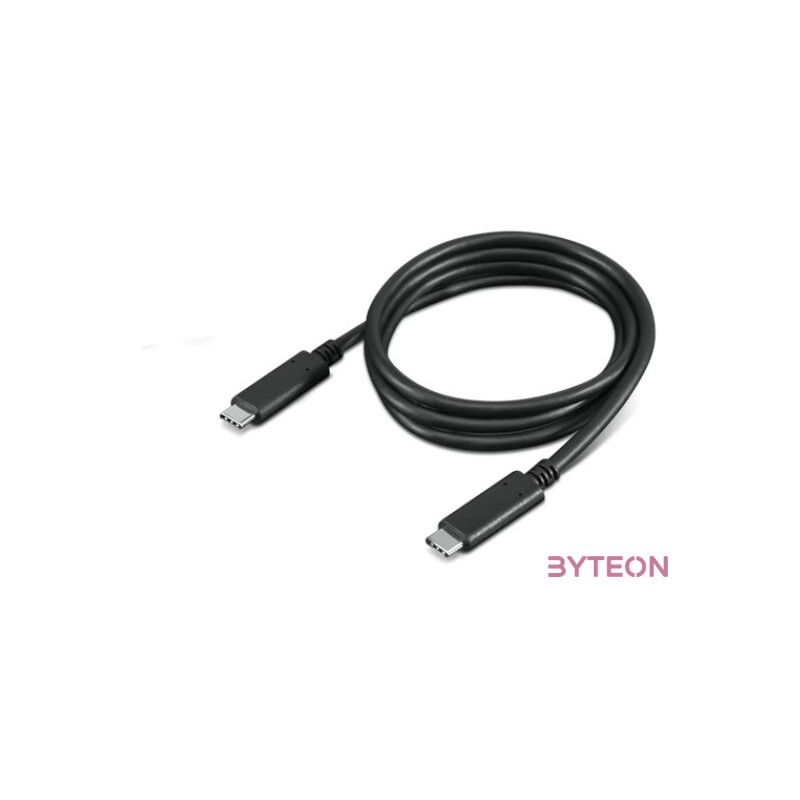 Lenovo 4X90U90619 USB kábel 1 M USB C Fekete