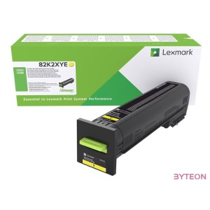 Lexmark 82K2XYE festékkazetta Eredeti Sárga 1 dB