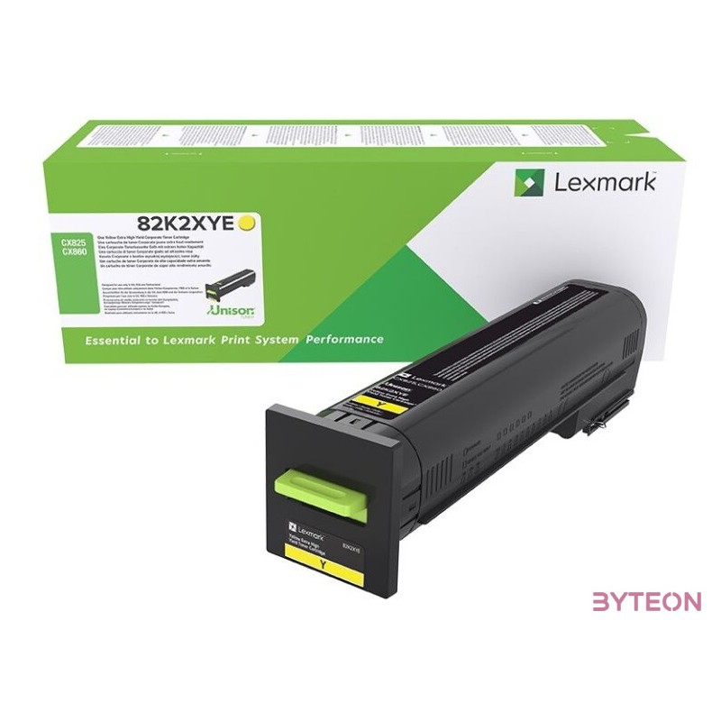 Lexmark 82K2XYE festékkazetta Eredeti Sárga 1 dB