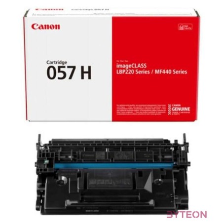 Canon i-SENSYS 057H Eredeti Fekete 1 dB