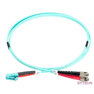 Digitus DK-2532-01,3 száloptikás kábel 1 M LC SC I-VH OM3 Türkizkék