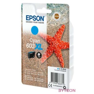 Epson C13T03A24010 tintapatron 1 dB Eredeti Nagy (XL) kapacitású Cián