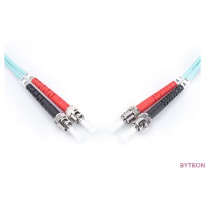 Digitus DK-2511-01,3 száloptikás kábel 1 M ST I-VH OM3 Türkizkék