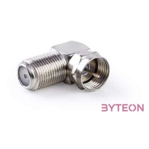 Nedis CSGP41942ME vezeték csatlakozó F-Type Ezüst