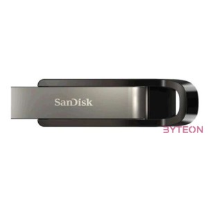 SanDisk Extreme Go USB flash meghajtó 64 GB USB A típus 3.2 Gen 1 (3.1 Gen 1) Rozsdamentes acél