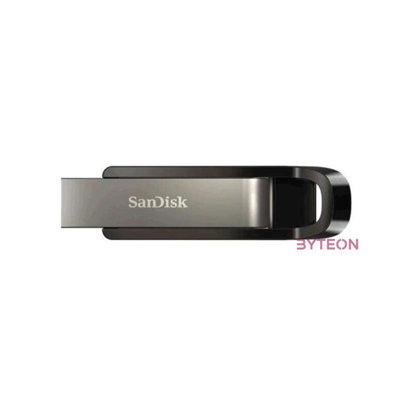 SanDisk Extreme Go USB flash meghajtó 64 GB USB A típus 3.2 Gen 1 (3.1 Gen 1) Rozsdamentes acél