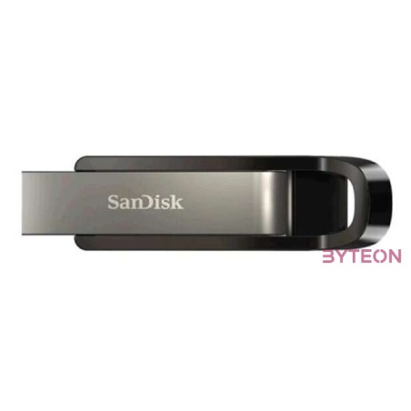 SanDisk Extreme Go USB flash meghajtó 64 GB USB A típus 3.2 Gen 1 (3.1 Gen 1) Rozsdamentes acél