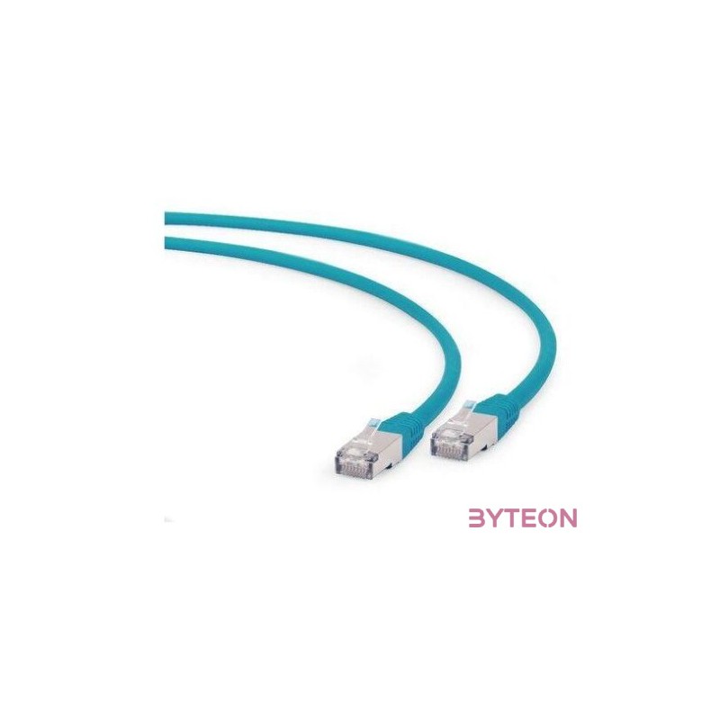 Gembird PP6A-LSZHCU-G-0.25M hálózati kábel Zöld 0,25 M Cat6a S,FTP (S-STP)