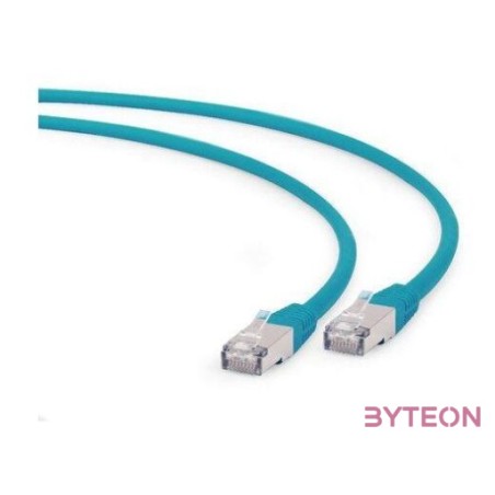 Gembird PP6A-LSZHCU-G-0.25M hálózati kábel Zöld 0,25 M Cat6a S,FTP (S-STP)