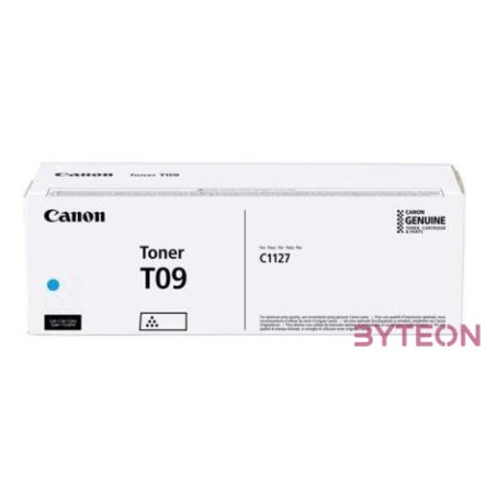 Canon T09 festékkazetta 1 dB Eredeti Cián