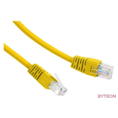 Gembird PP6U-3M hálózati kábel Sárga Cat6 U,UTP (UTP)