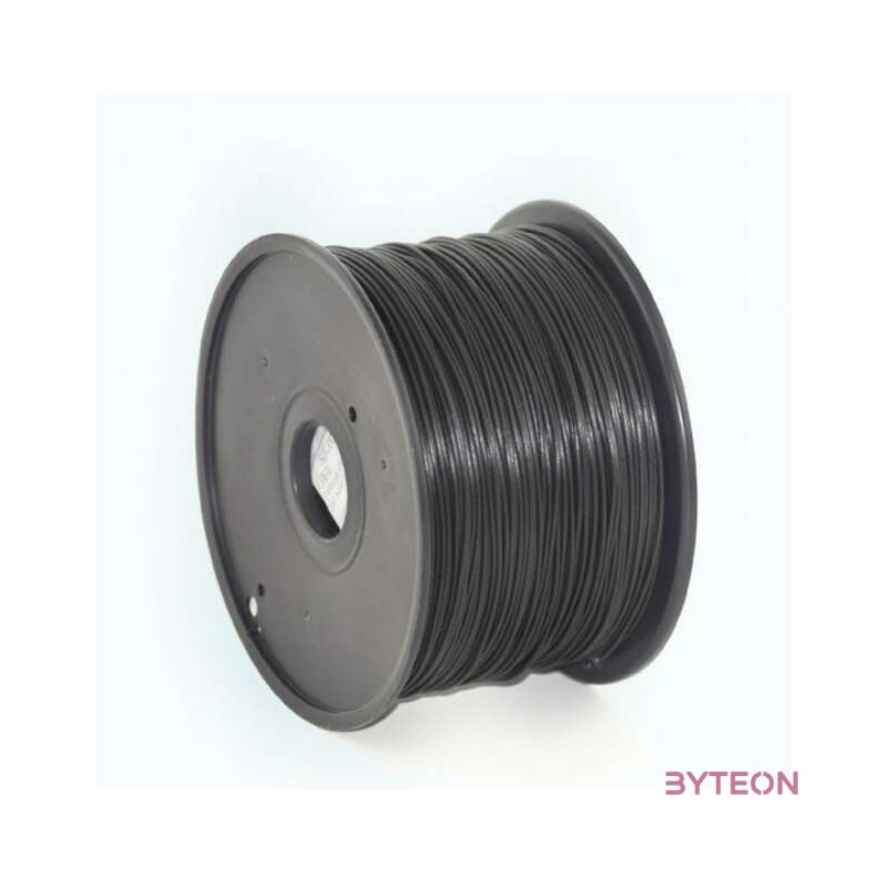 Gembird 3DP-ABS1.75-01-BK 3D nyomtató alapanyag ABS Fekete 1 kg