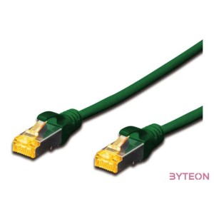 Digitus DK-1644-A-030,G hálózati kábel Zöld 3 M Cat6a S,FTP (S-STP)