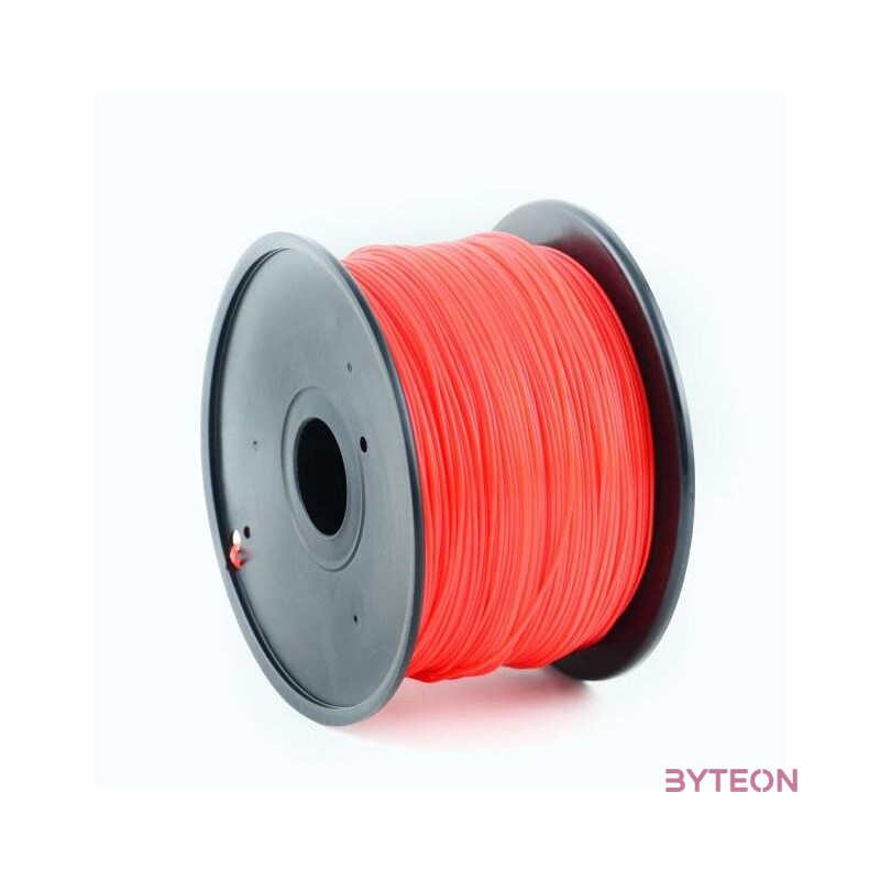 Gembird 3DP-PLA1.75-01-R 3D nyomtató alapanyag Polilaktánsav (PLA) Vörös 1 kg