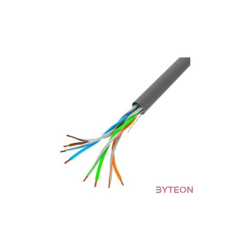 Lanberg LCU5-12CU-0305-S hálózati kábel Szürke 305 M Cat5e U,UTP (UTP)