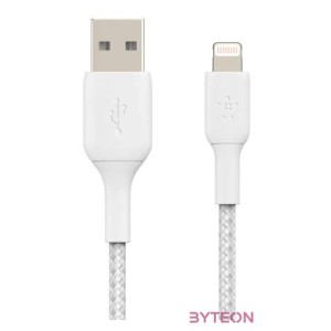 Belkin CAA002BT3MWH Lightning kábel 3 M Fehér