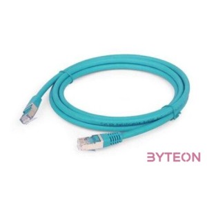 Gembird PP6A-LSZHCU-G-0.25M hálózati kábel Zöld 0,25 M Cat6a S,FTP (S-STP)