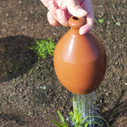 Terrakotta hüvelykujjas locsolókanna, 0,4 literes