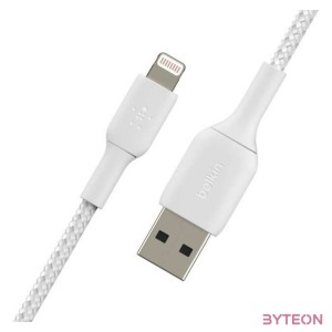 Belkin CAA002BT3MWH Lightning kábel 3 M Fehér