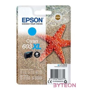 Epson C13T03A24010 tintapatron 1 dB Eredeti Nagy (XL) kapacitású Cián