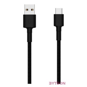 Xiaomi SJV4109GL USB kábel 1 M USB 2.0 USB C USB A Fekete