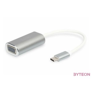 Digitus DA-70837 video átalakító kábel 0,2 M USB C-típus VGA (D-Sub) Fehér