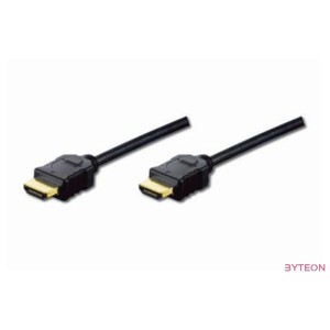 Digitus HDMI 1.4 5m HDMI kábel HDMI A-típus (Standard) Fekete