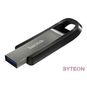SanDisk Extreme Go USB flash meghajtó 64 GB USB A típus 3.2 Gen 1 (3.1 Gen 1) Rozsdamentes acél