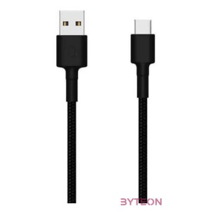 Xiaomi SJV4109GL USB kábel 1 M USB 2.0 USB C USB A Fekete