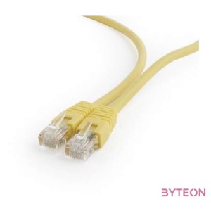 Gembird PP6U-3M hálózati kábel Sárga Cat6 U,UTP (UTP)