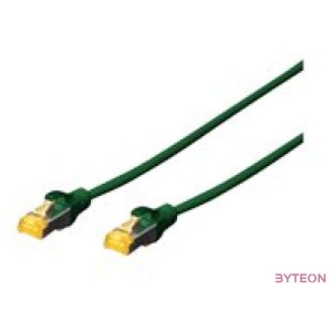 Digitus DK-1644-A-030,G hálózati kábel Zöld 3 M Cat6a S,FTP (S-STP)