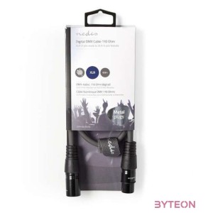 Nedis COTH15012GY05 audio kábel XLR (3-pin) Szürke